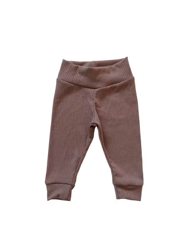 Bamboo Fiber Baby Rib Leggings - 图片 5