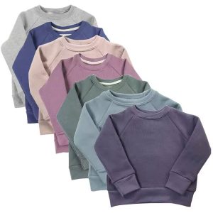 Crew Neck Fleece Baby Sweatshirt