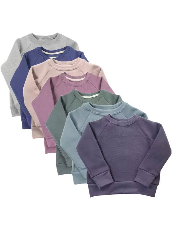 Crew Neck Fleece Baby Sweatshirt