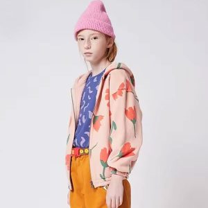Custom Printed Zippered Children’s Hooded Sweatshirt