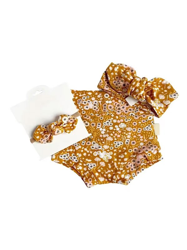 Baby Belly Band and Bow Headband - 图片 3