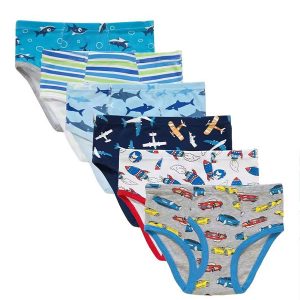 Organic Cotton Children Girls Boxer Briefs