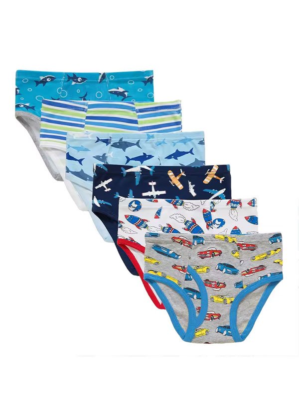 Organic Cotton Children Girls Boxer Briefs