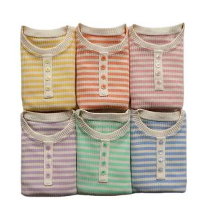 Ribbed Baby Home Pajamas