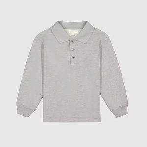 Solid Color Kids Polo Shirt