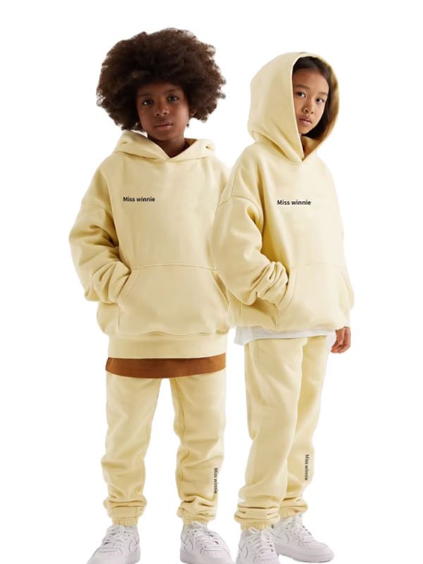 Basic Hoodie Kids Track Suit