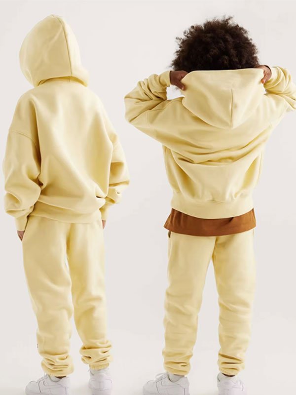 Basic Hoodie Kids Track Suit - 图片 5