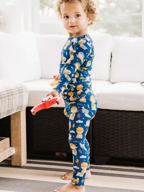 Children’S Long Sleeved Pajamas - 图片 4