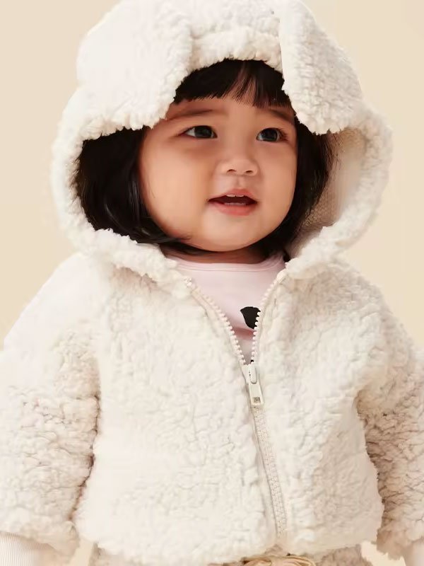 Teddy Wool Baby Hoodie - 图片 5