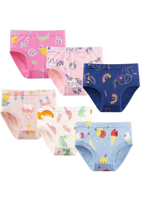Organic Cotton Kids Panties - 图片 3