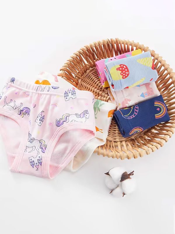 Organic Cotton Kids Panties - 图片 4