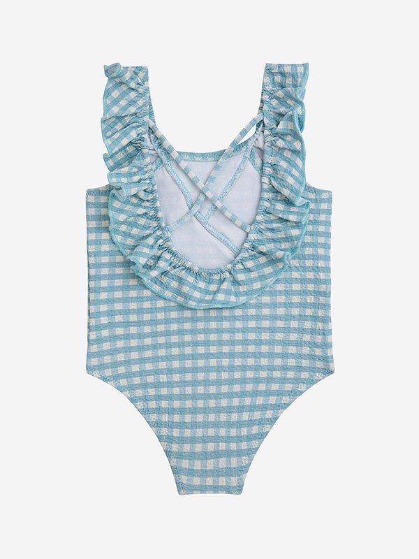 Baby Girl Sunsuit One Piece Swimsuit - 图片 5
