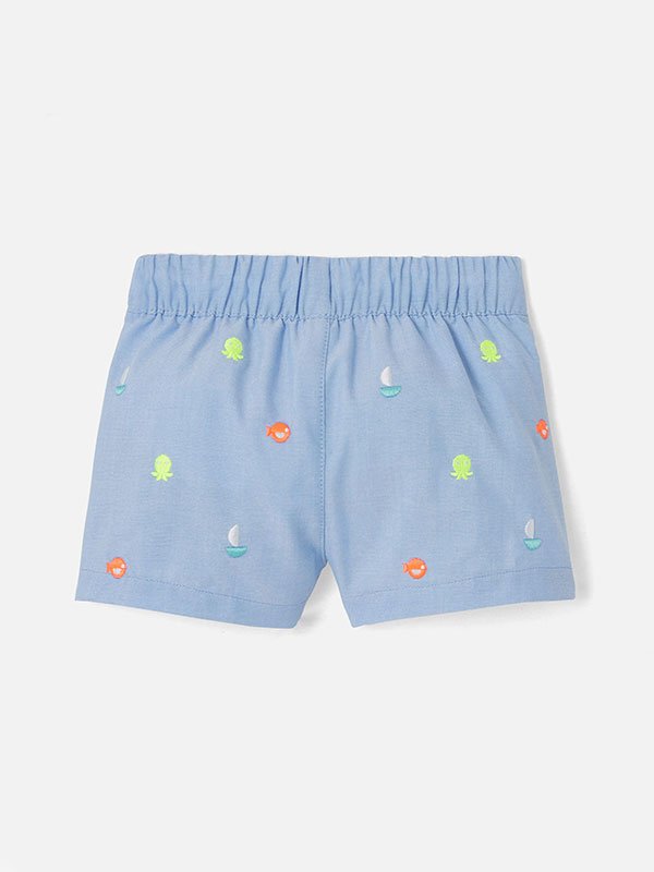 Boy Blue Swimsuit Shorts - 图片 3