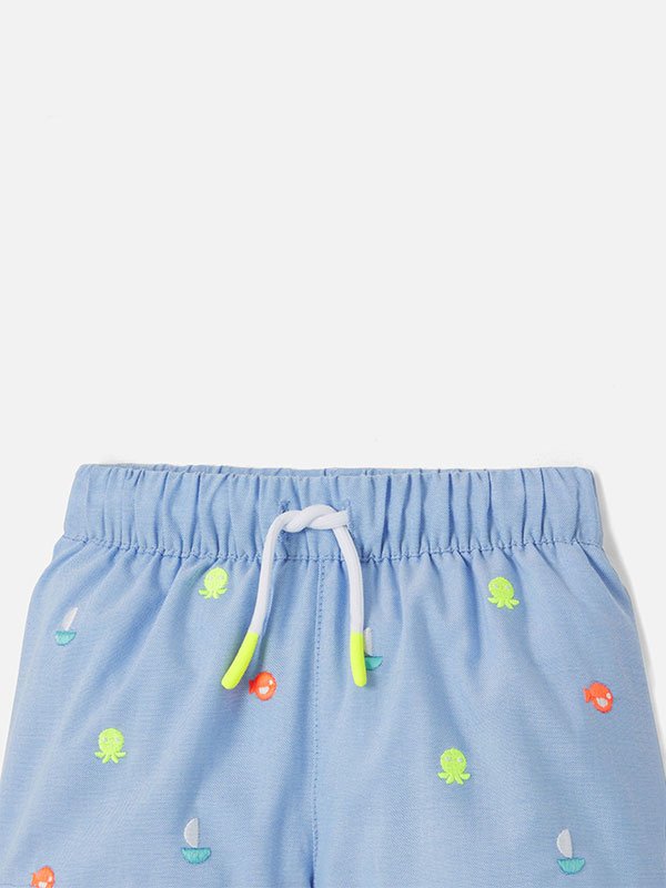Boy Blue Swimsuit Shorts - 图片 4
