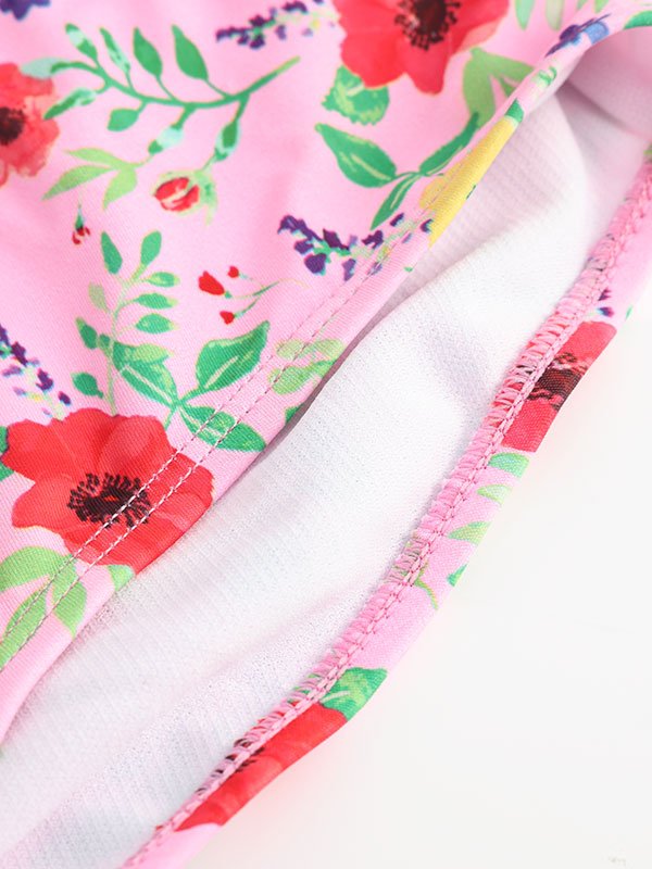 One Piece Kids Bathing Suit FG3713 - 图片 3