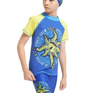 Printed Boy Short Bathing Suits FG3720